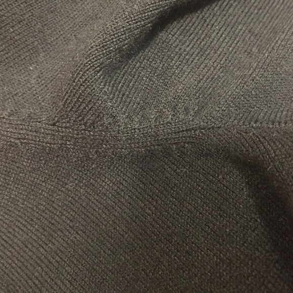 Adrianna Papell twofer black on black sweater L - Picture 9 of 11